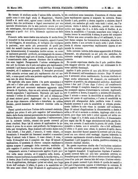 Gazzetta medica italiana Lombardia