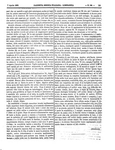 Gazzetta medica italiana Lombardia