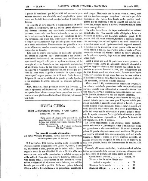 Gazzetta medica italiana Lombardia