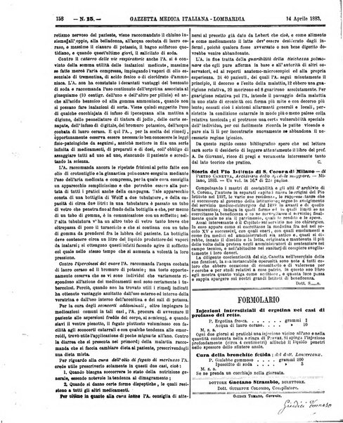 Gazzetta medica italiana Lombardia