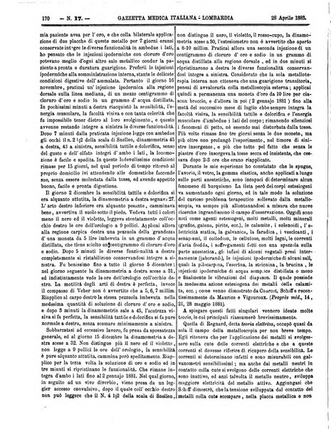 Gazzetta medica italiana Lombardia