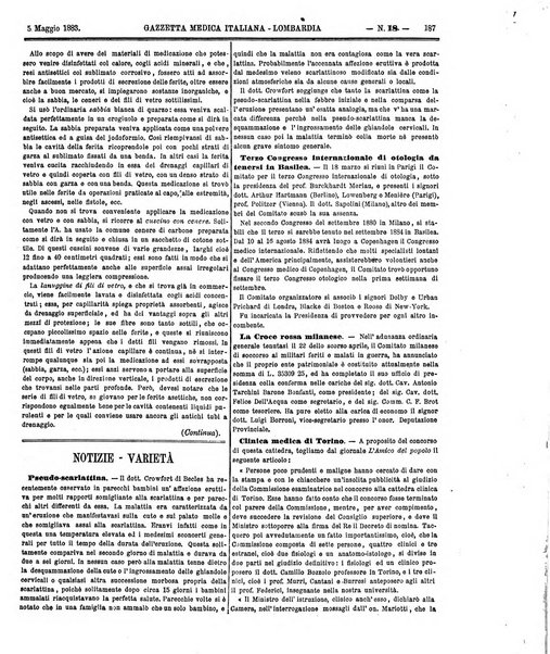 Gazzetta medica italiana Lombardia