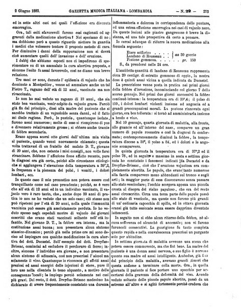 Gazzetta medica italiana Lombardia