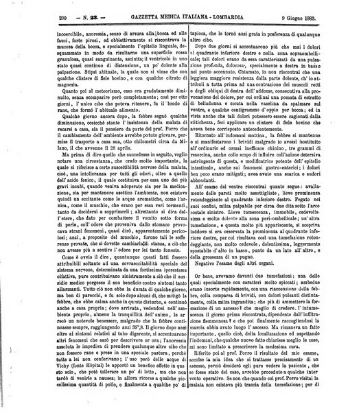 Gazzetta medica italiana Lombardia