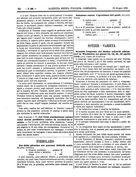 Gazzetta medica italiana Lombardia