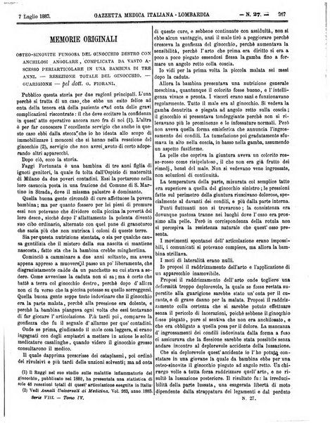 Gazzetta medica italiana Lombardia