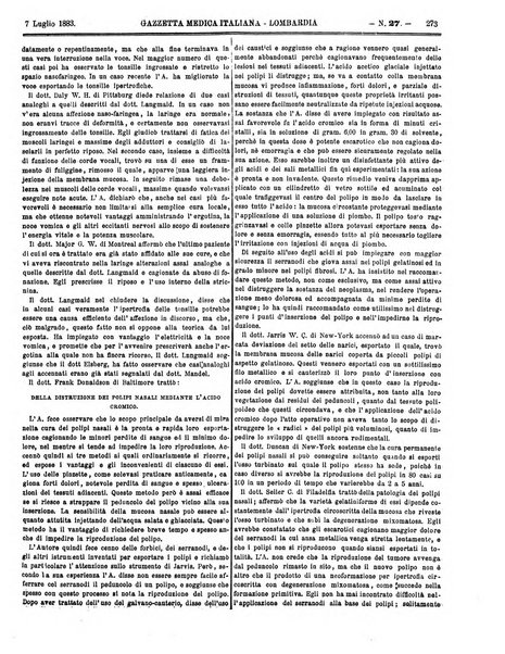 Gazzetta medica italiana Lombardia