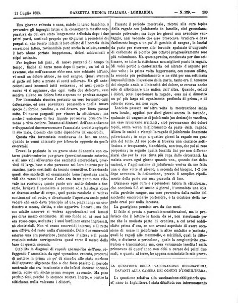 Gazzetta medica italiana Lombardia