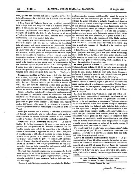 Gazzetta medica italiana Lombardia