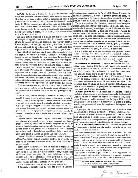 Gazzetta medica italiana Lombardia