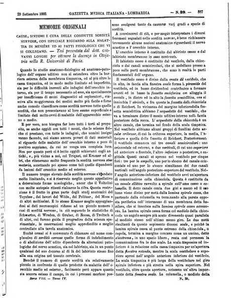 Gazzetta medica italiana Lombardia