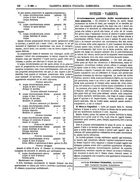 Gazzetta medica italiana Lombardia