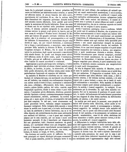 Gazzetta medica italiana Lombardia