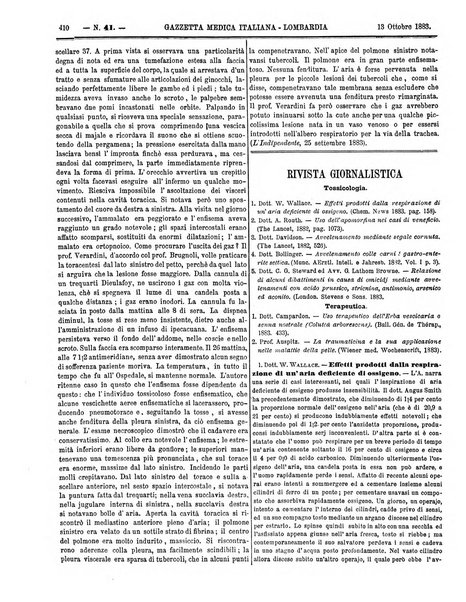 Gazzetta medica italiana Lombardia