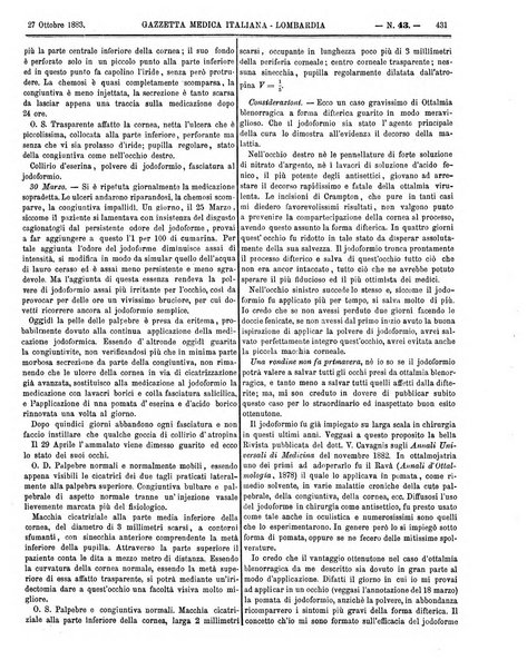 Gazzetta medica italiana Lombardia