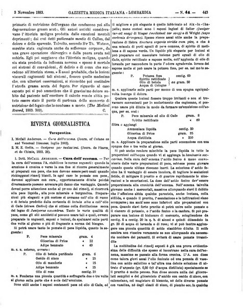 Gazzetta medica italiana Lombardia