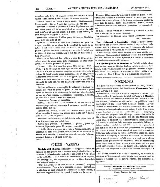 Gazzetta medica italiana Lombardia