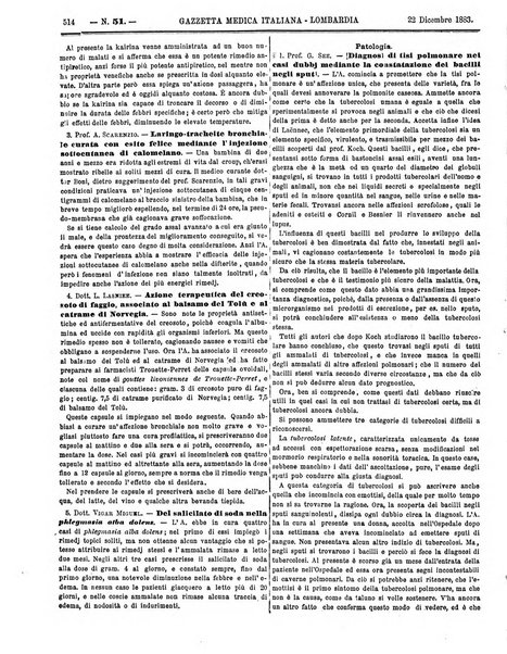 Gazzetta medica italiana Lombardia