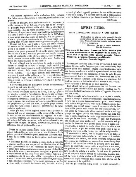 Gazzetta medica italiana Lombardia