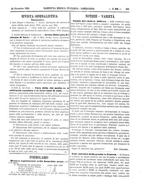 Gazzetta medica italiana Lombardia