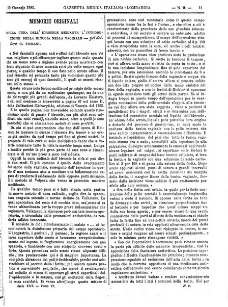 Gazzetta medica italiana Lombardia