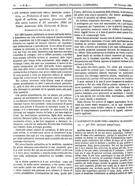 Gazzetta medica italiana Lombardia