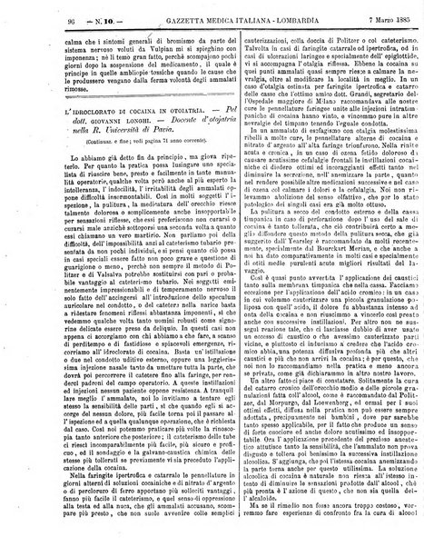 Gazzetta medica italiana Lombardia