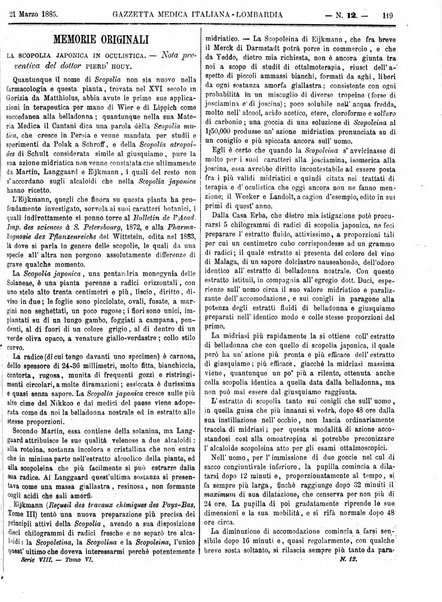 Gazzetta medica italiana Lombardia