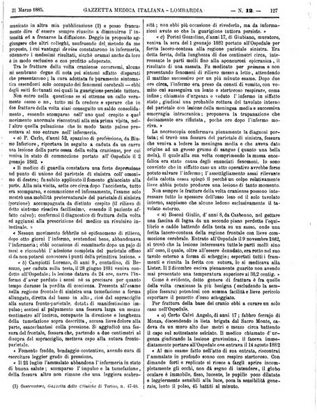 Gazzetta medica italiana Lombardia