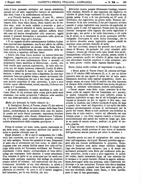 Gazzetta medica italiana Lombardia