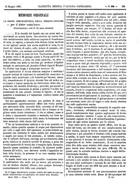 Gazzetta medica italiana Lombardia