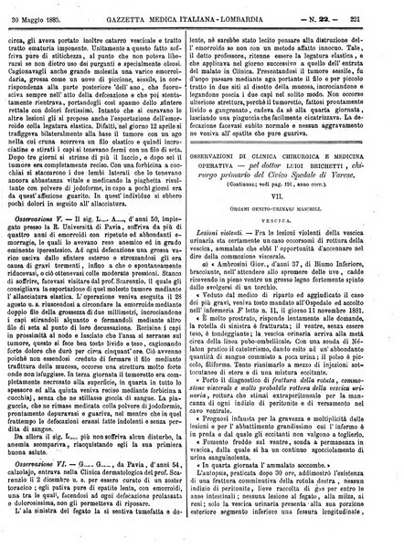 Gazzetta medica italiana Lombardia