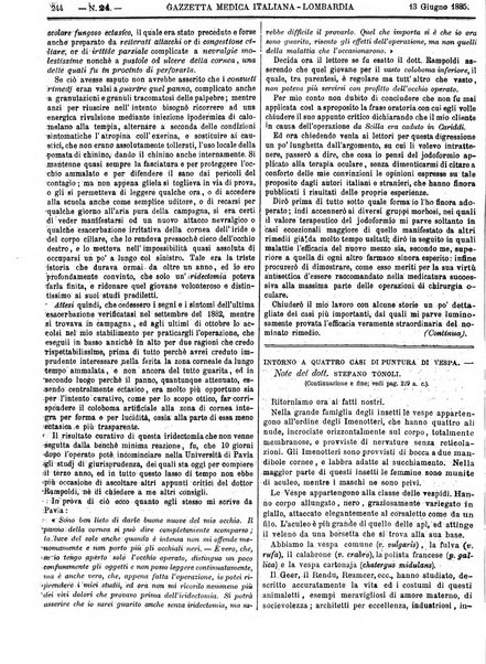 Gazzetta medica italiana Lombardia