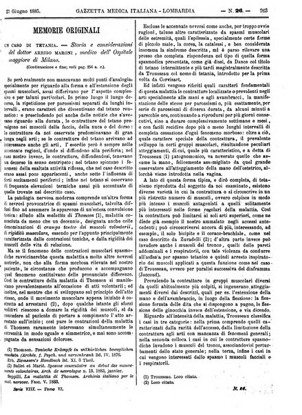 Gazzetta medica italiana Lombardia