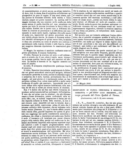 Gazzetta medica italiana Lombardia