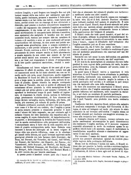 Gazzetta medica italiana Lombardia