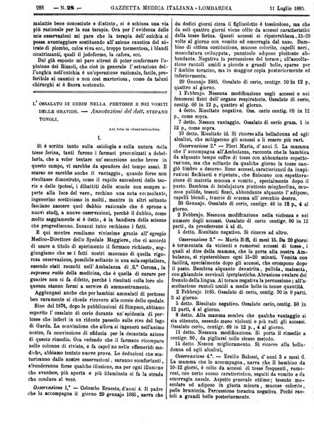 Gazzetta medica italiana Lombardia