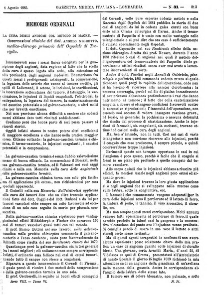 Gazzetta medica italiana Lombardia