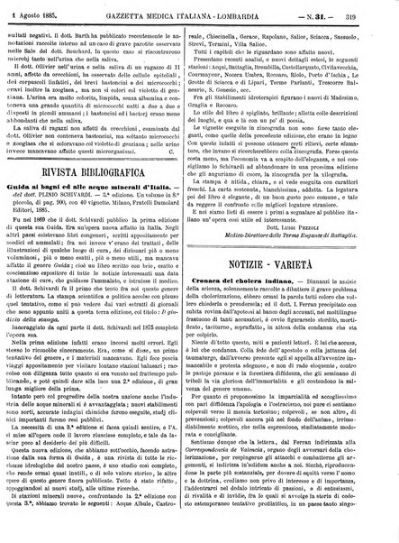 Gazzetta medica italiana Lombardia