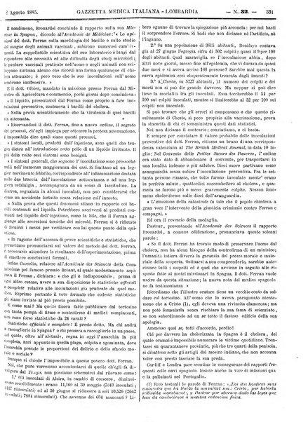 Gazzetta medica italiana Lombardia