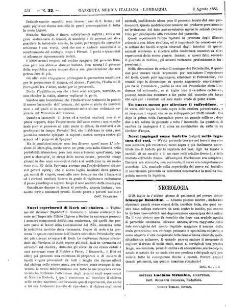 Gazzetta medica italiana Lombardia