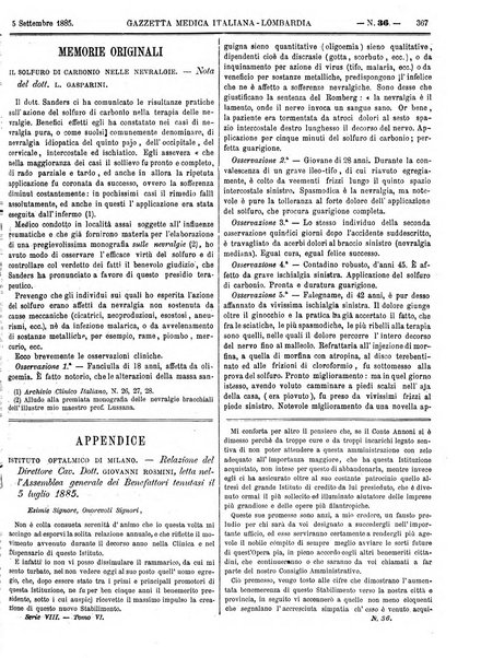 Gazzetta medica italiana Lombardia