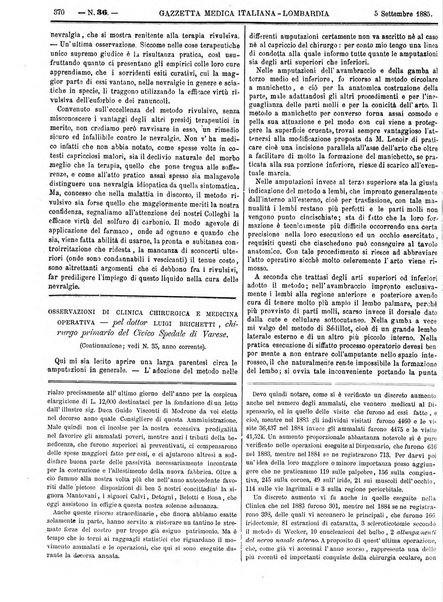 Gazzetta medica italiana Lombardia