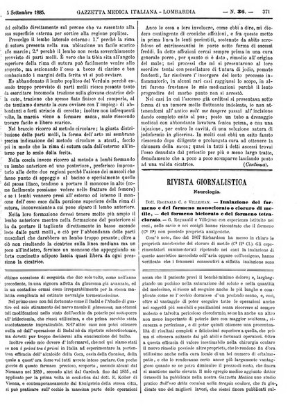 Gazzetta medica italiana Lombardia