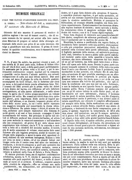 Gazzetta medica italiana Lombardia