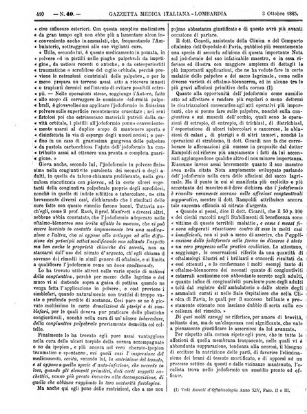 Gazzetta medica italiana Lombardia