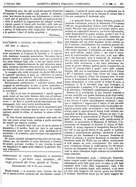 Gazzetta medica italiana Lombardia