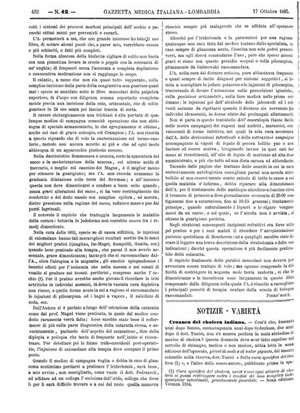 Gazzetta medica italiana Lombardia