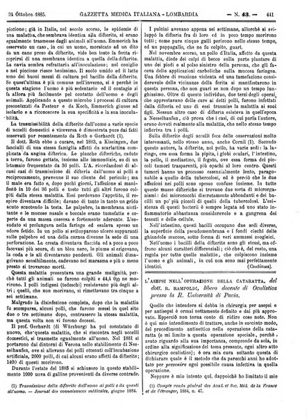 Gazzetta medica italiana Lombardia