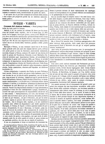 Gazzetta medica italiana Lombardia